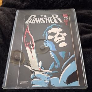 Marvel The Punisher Issue 75 - Black and Blue Cover